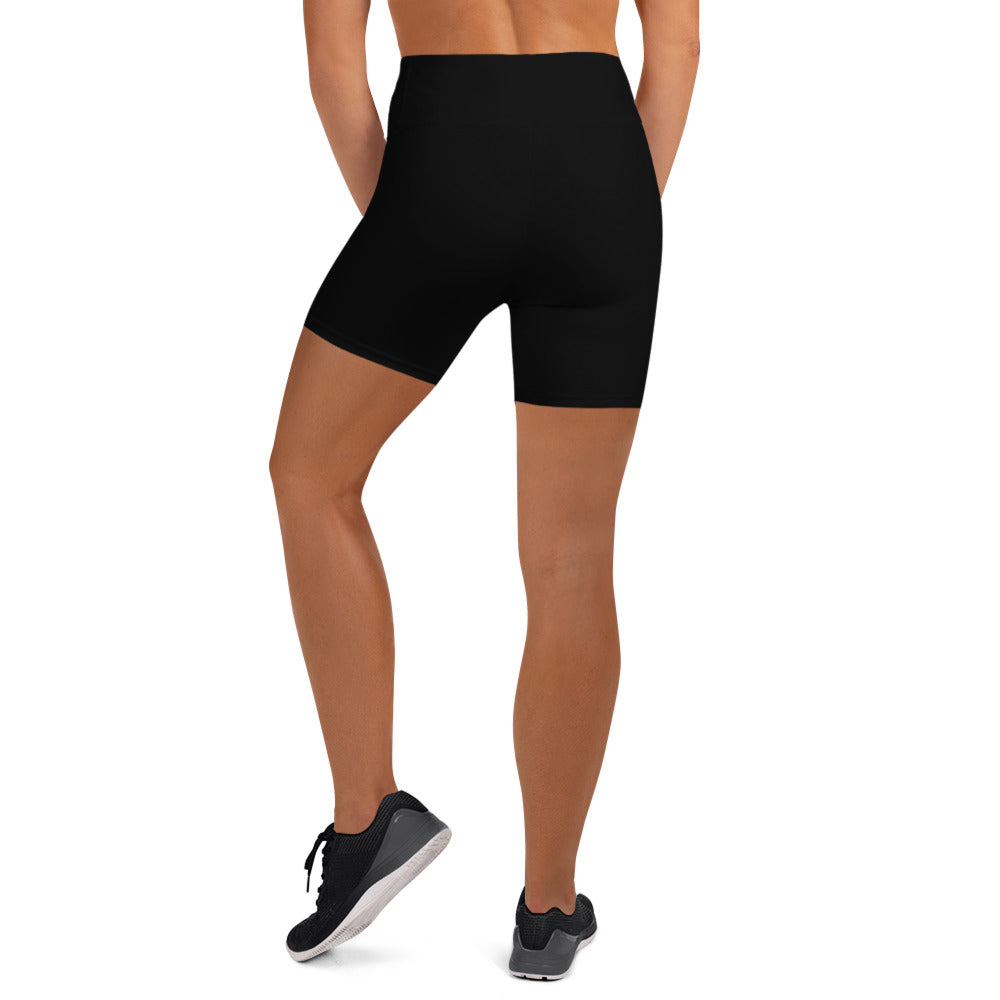 Invisible blackout edition double back Yoga Shorts