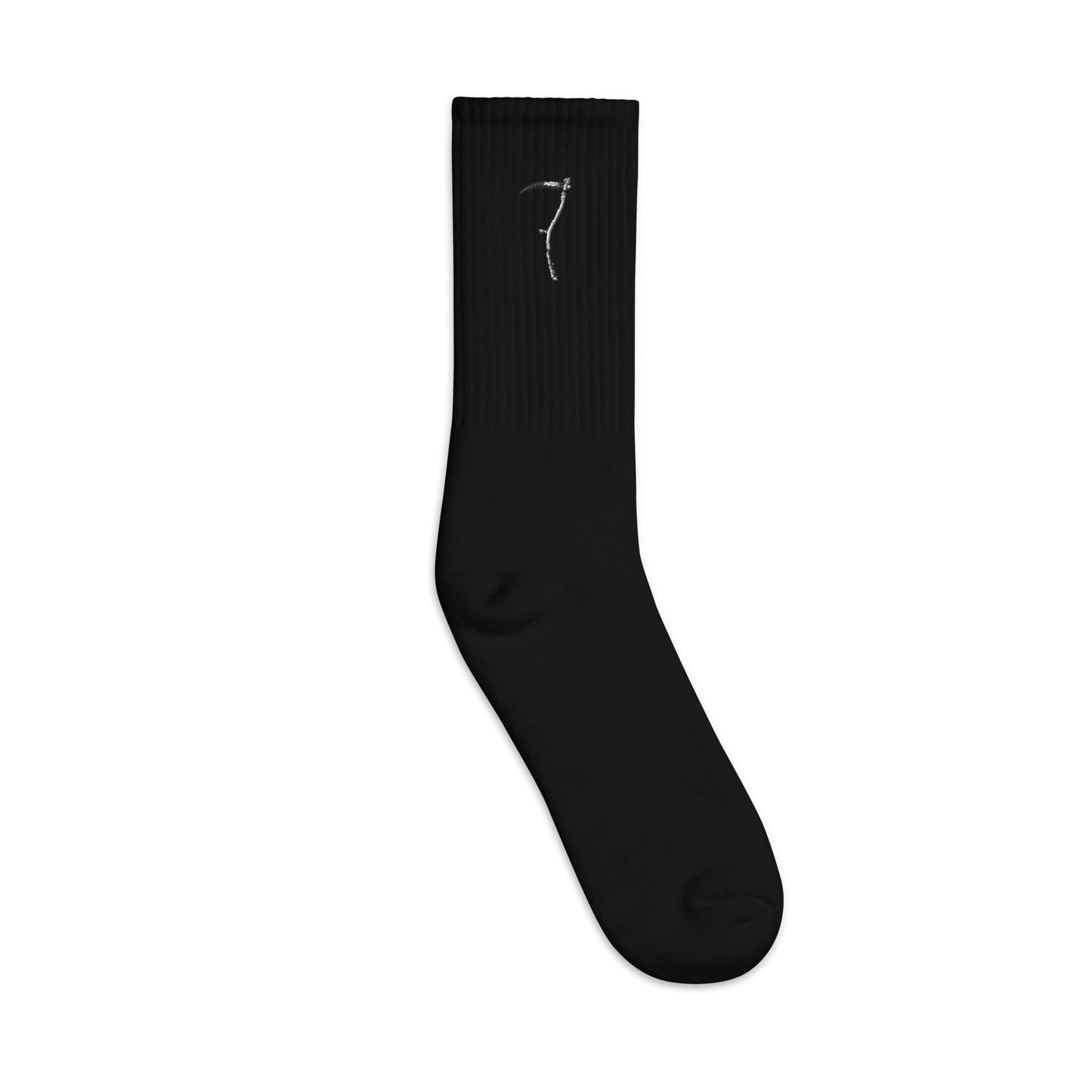 Raheem Nixon Collection Logo clash Embroidered socks