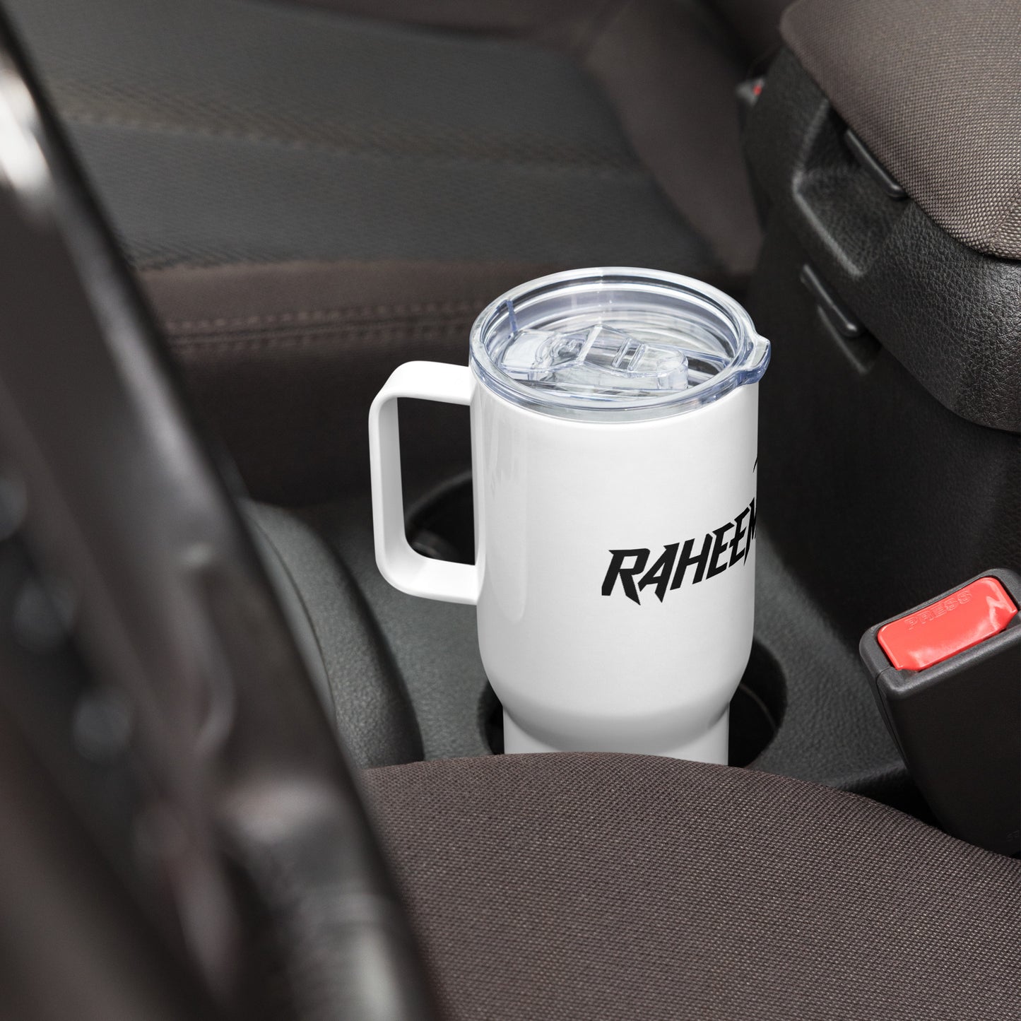 RN offense is defense Travel mug with a handle